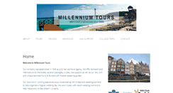 Desktop Screenshot of millenniumtoursusa.com